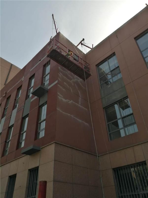內蒙古大學(xué)外墻翻新圖片